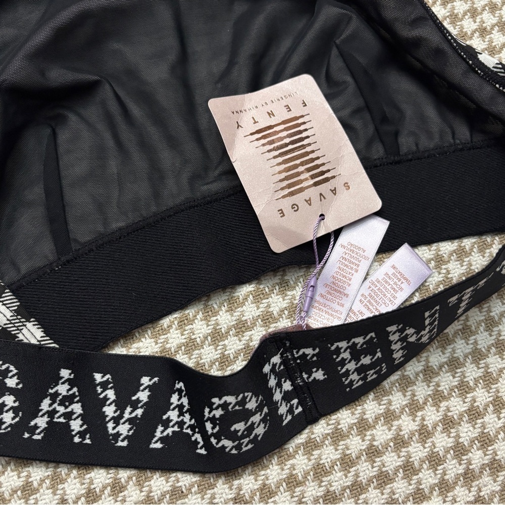 Savage X Fenty | ‘Forever Savage’ Gingham Print Set - Picture 7 of 16